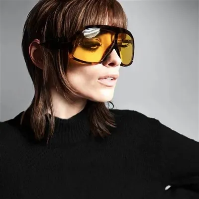 Oversized Acetate looj tsom iav dub